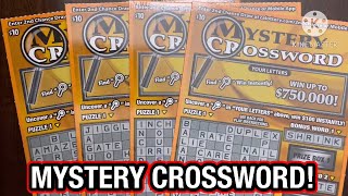 MYSTERY CROSSWORD! CA Scratchers