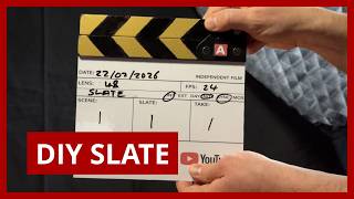 DIY Slate Upgrade: Turning a Cheap Clapperboard into a Functional Film Slate
