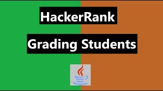 Grading Students Hackerrank Solution - java 8| Hackerrank Algorithm