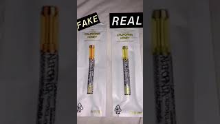 California honey disposable vape [FAKE VS REAL]