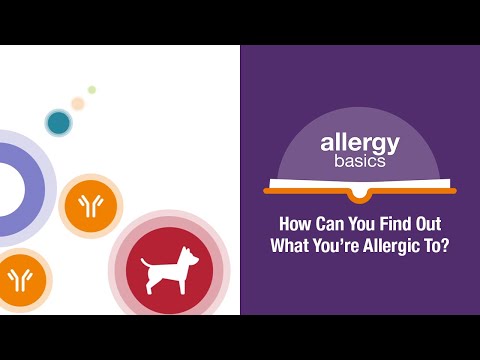 How do you find out what you’re allergic to?