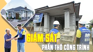 Theo chân đội ngũ thanh tra Maxhome trực tiếp đến GIÁM SÁT phần thô công trình