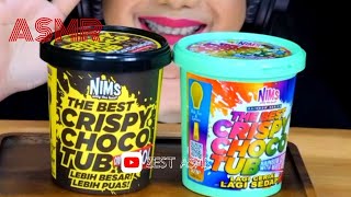 ASMR EATING NIMS CRISPY CHOCO TUBEXTREME CRUNCH EATING SOUNDS/ZEST ASMR