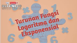 Turunan Fungsi Logaritma dan Eksponensial