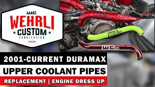 Duramax Upper Coolant Pipe Replacements