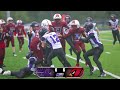 djfl melvindale jr cardinals vs woodhaven warriors varsity michigan football 2024