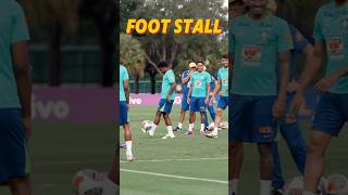 Improve your first touch with this foot stall 🤯✅ #shorts