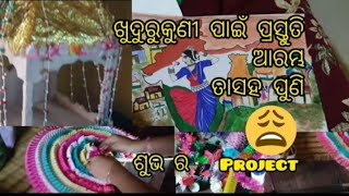 ଗୋଟିଏ ଦିନରେ ୨ଟି କାମର ପସ୍ତୁତି 😣କେମିତି ସବୁ ହବ🤔