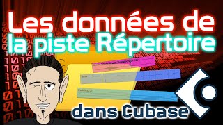 Comprendre et afficher les données de la piste Répertoire #répertoire #cubase #data #display