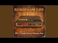 Old radio alarm clock