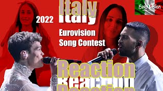 Mahmood & BLANCO - Brividi - Italy 🇮🇹 Eurovision 2022 Reaction
