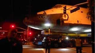 Endeavour rolling down La Tijera 10.12.12 Part 2/5