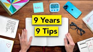 9 Tips from 9 Years of Planning