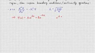 PHYS3740 Lecture29-4 The Step Potential