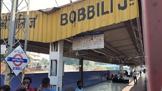 bobbili railway station on board arriving \u0026 departing 12808 nzm-vskp samatha express