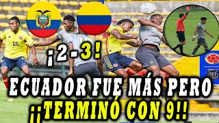 ¡POLÉMICO PARTIDO! SUB 20! (2-3) ECUADOR VS COLOMBIA AMISTOSO INTERNACIONAL RESUMEN Y GOLES HOY 💥