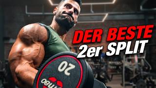 Bester Ok/Uk 2er Split für 4x Training pro Woche! (Kostenloser Trainingsplan)