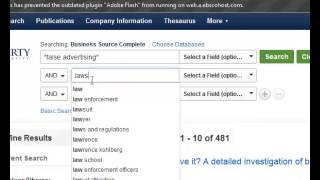 Business Source Complete Training Part 1