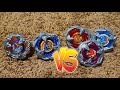 FAST RECOIL! Savage Bear, Roar Tyranno Vs Phoenixfeather, Hellschain, Drandagger! Beyblade X Battle!