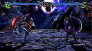 SoulCalibur 5 Online Matches Revin122 (Nightmare) vs BBH BIG BEAR (Tira)