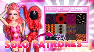 ¡DRESS TO IMPRESS PERO *SÓLO PUEDES USAR PATRONES* 😱​​ // Roblox