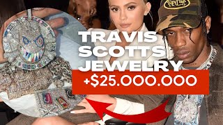 Travis Scott's Insane $25 Million Dollars Jewelry Collection!