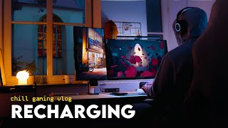 🎮☁️ gaming vlog | forgetting about the world’s troubles, chill weekend recharge with ps5