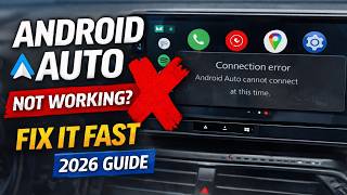 Android Auto Not Working? 10 FAST Fixes That Actually Work (2026 Guide)