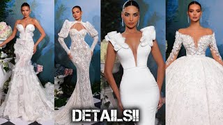 Spectacular details and fabric Mermaid Wedding Dresses Ballgown Wedding Dresses