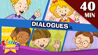 Good morning+More Kids Dialogues | Learn English for Kids | Collection of Easy Dialogue