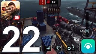 Sniper Fury - Gameplay Walkthrough Part 22 - Aircraft Carrier (iOS, Android)