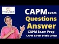 CAPM Exam Questions And Answer | CAPM Study Group - Resources and Communication | CAPM Exam Prep