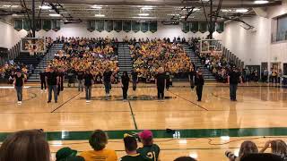 Teachers dance for students at homecoming pep fest!