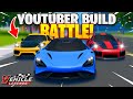 $500,000 Youtuber Build Battle In Vehicle Legends!