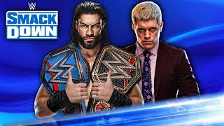 FULL MATCH - Cody Rhodes vs Roman Reigns | Smackdown 24, 2022