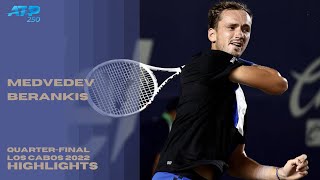 Daniil Medvedev vs Ricardas Berankis | Los Cabos 2022 (ATP250) Highlights PS4 Gameplay