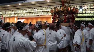 【京都祇園祭】神幸祭 御旅所前・三若 中御座(2017年7月17日)