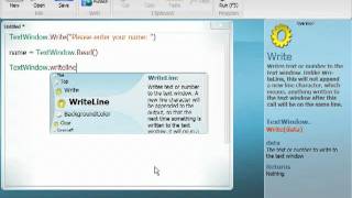 Small Basic Tutorial 2 - User Input and Text Colors