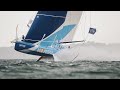 IMOCA boats foiling at 40 knots I 2023 Guyader Bermudes 1000 Race