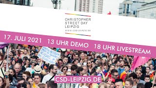 Demonstration \u0026 Kundgebung | CSD Leipzig 2021