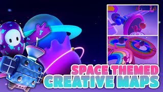 Fall Guys | Space themed Creative maps