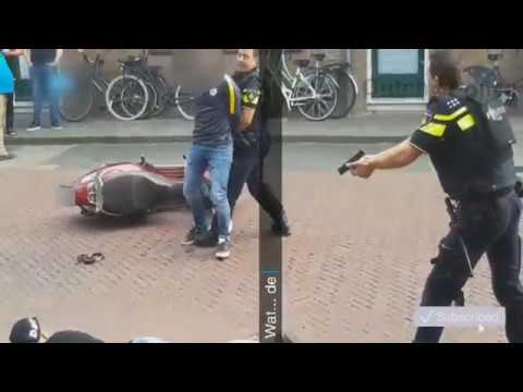 Dutch Police - Draw Guns At The Arrest Of Man 'with Firearm' In ...