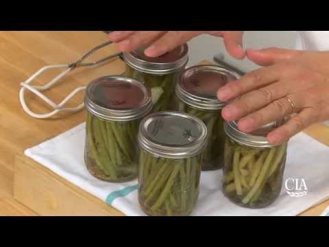 Making Pickled Green Beans Making Pickled Green Beans