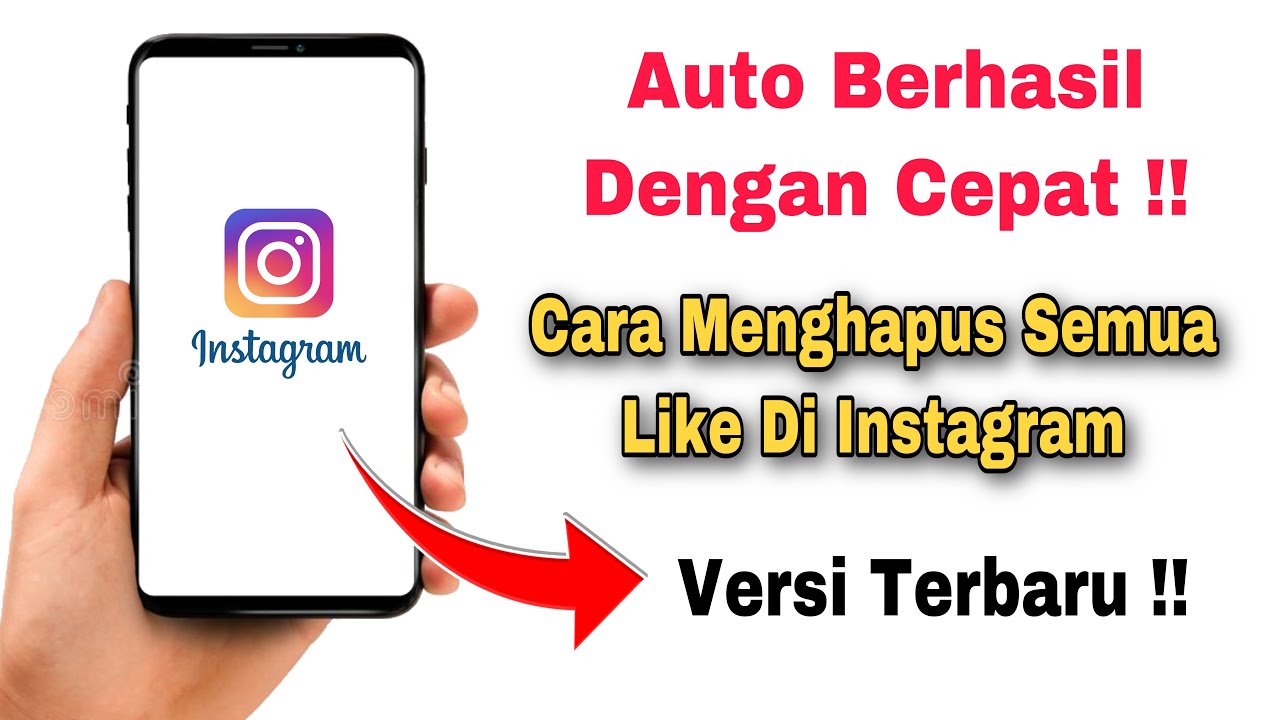 Cara Menghapus Semua Like Di Instagram Dengan Cepat - YouTube