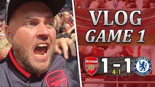 Arsenal 1 v 1 Chelsea - 4 - 1 Pens | Superb Start To The New Season | Matchday Vlog