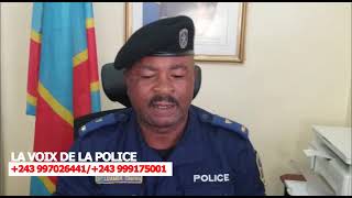 URGENT : COMMUNIQUE DE LA POLICE NATIONALE CONGOLAISE DU HAUT-KATANGA