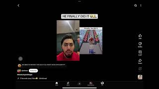 HE FINALLY DID IT #short #ad