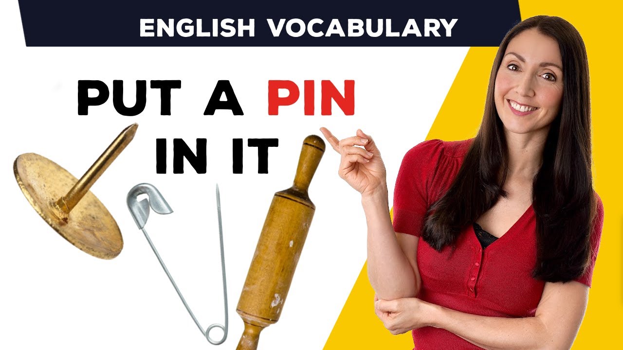 Common English Vocabulary - The Word Pin - YouTube