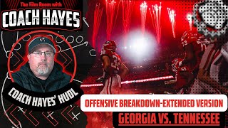 Extended Version-UGA Offensive Breakdown Versus Tennessee: Coach Hayes' Hudl