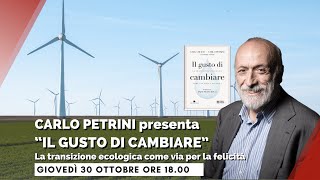 Carlo Petrini presenta “Il gusto di cambiare” - Giovedì Culturale